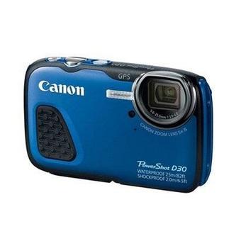 Canon Kamera Pocket Power Shot D30 - Biru  