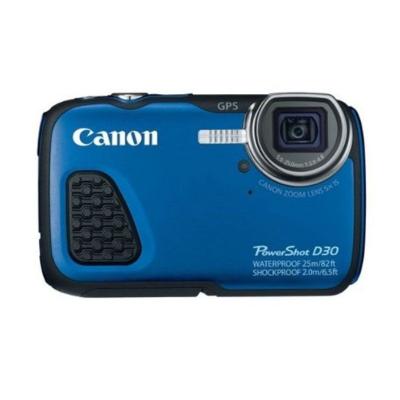 Canon PowerShot D30 Biru Kamera Pocket