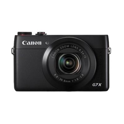 Canon PowerShot G7 X Hitam Kamera Pocket