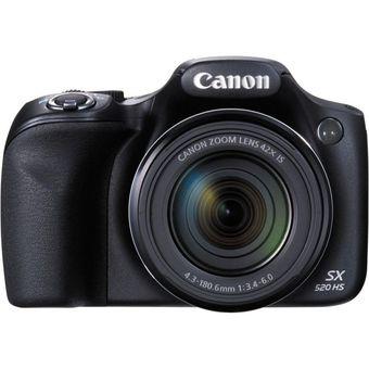 Canon PowerShot SX520 HS Black Digital Camera  