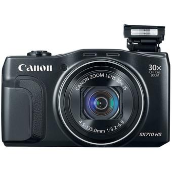Canon Powershot SX710 - 20.3MP - 30x Optical Zoom - Hitam  