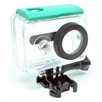 Case Underwater Waterproof Anti Blur Case IPX68 40m for Xiaomi Yi Sports Camera - Hijau  