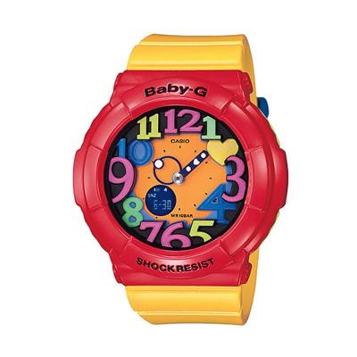 Casio Baby G BGA-131-4B5DR Merah Kuning Jam Tangan Wanita