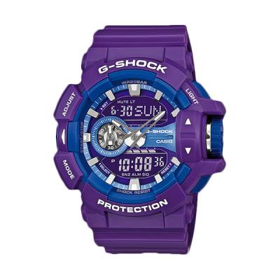Casio G-SHOCK GA-400A-6A Purple Jam Tangan Pria