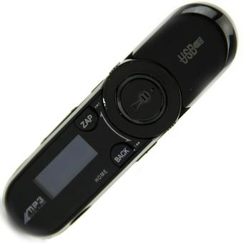 CatWalk 8GB Flash TF/SD card Slot USB LCD Screen MP3 Music Player t Support FM Radio (Black) (Intl)  
