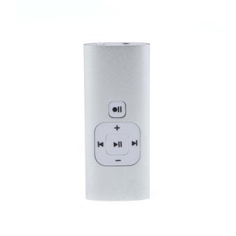 Cellphone Calls Recorder Dictaphone Voice Recording for iPhone Samsung Smartphone Playback MP3 Player Silver (Intl)  