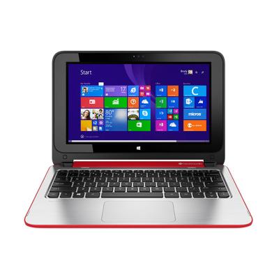 Citibank - HP Pavilion 11 N028TU X360 Merah Notebook [4 GB/Intel Celeron Processor N2830/11.6 Inch]