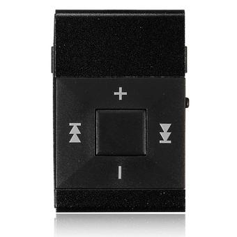 Clip Metal USB MP3 Music Media Player Support 2-16GB Micro SD TF+Headphone Black (Intl)  