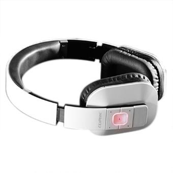 Cliptec Headset Bluetooth Versi 4 Air-Track (Putih) - PBH405  