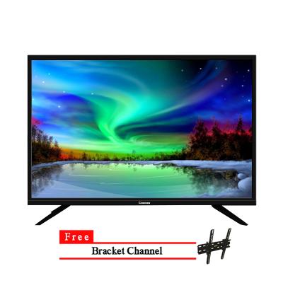 Coocaa 24 Inc TV LED hitam 24E100 + Free Bracket Channel