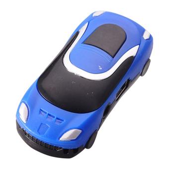 Cool Car Style MP3 Player Mini Digital MP3 Player Music Player w/ TF Slot (Blue) (Intl)  