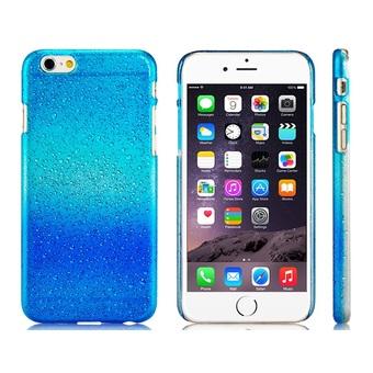 Creative Water Drops Pattern Plastic Case for 4.7'' iPhone 6 Blue  