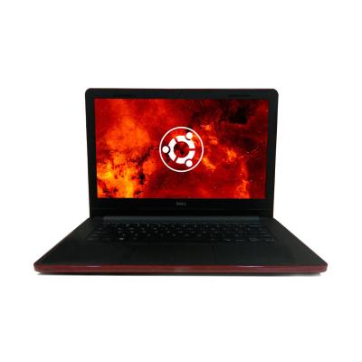 DELL 14"/i5-5200/4G/500G/GT 820 2GB/Linux Notebook Inspiron 3458 - Red - 1 Yr Official Warranty
