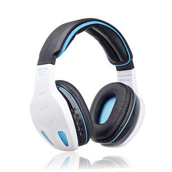 DSH STN-08 Cuffie Auricolare Wireless Bluetooth Stereo Headphone FM W/Mic Support TF White (Intl)  