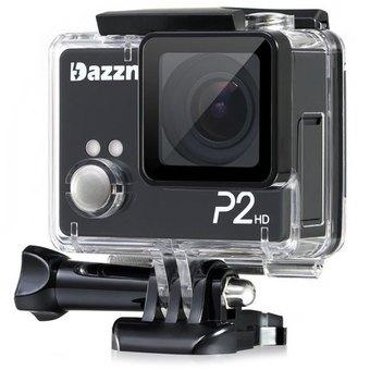 Dazzne P2 2 Inch 1080P Sports DV Action Camcorder with 130 Degree Wide Angle Lens Support 64GB SD Card (Intl)  