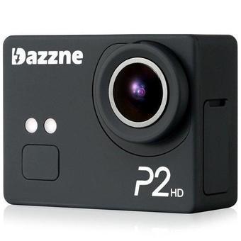 Dazzne P2 2 Inch 1080P Sports DV Action Camcorder with 130 Degree Wide Angle Lens Support 64GB SD Card  