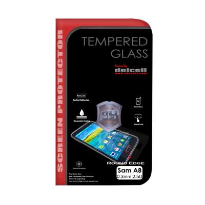 Delcell Tempered Glass Screen Protector for Samsung Galaxy A8