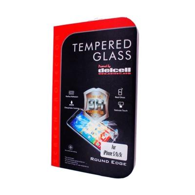 Delcell Tempered Glass Screen Protector for iPhone 5/5S/5C