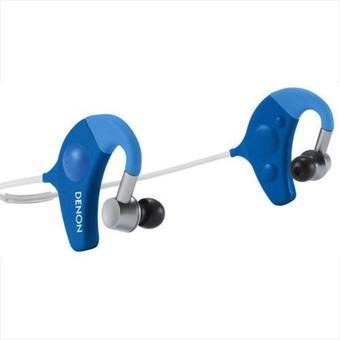 Denon AHW 150 Bluetooth Earphone - Biru  