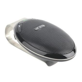 Drop Shipping HF810 Bluetooth 4.0 Hands Free Car Kit Speakerphone Speaker with Sun Visor Clip (Intl)  