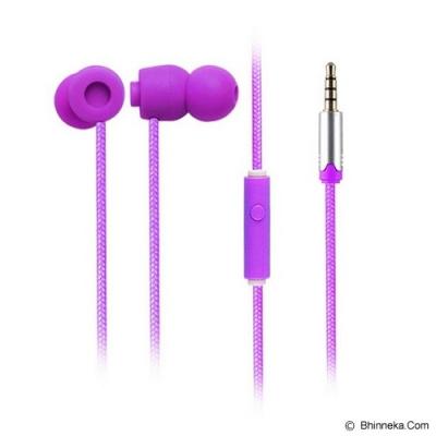 EARFUN Earphone Fashionable Colorful [EF-E5] - Purple