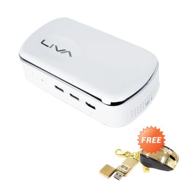 ECS Liva X2 Mini PC [No OS] + Mouse + USB Flashdisk