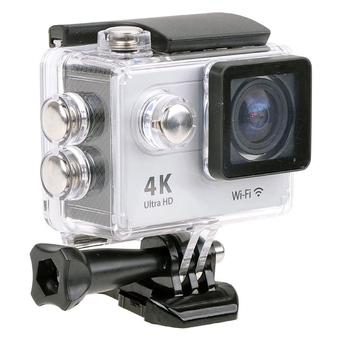 EOSCN H9 WIFI 2" 12MP UHD 4K Action Camera 30m Waterproof Ultra-wide Fish-eye Lens Silver (Intl)  