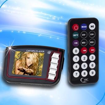 ERA 1.8inch 4in 1 LCD Car Kit Wireless FM Transmitter MP3 MP4 Player SD/MMC Remote  