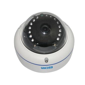 ESCAM Q645R ONVIF 720P Mini Waterproof IR-Dome Camera Supports P2P (White)  