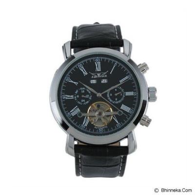 ESS Luxury Men Leather Strap Automatic Mechanical Watch [WM179] - Black