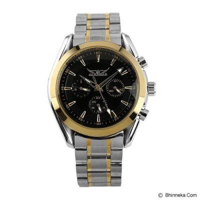 ESS Luxury Men Stainless Steel Automatic Mechanical Watch [WM198] - Silver/Black
