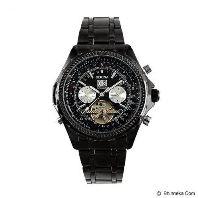ESS Luxury Men Stainless Steel Automatic Mechanical Watch [WM305] - Black