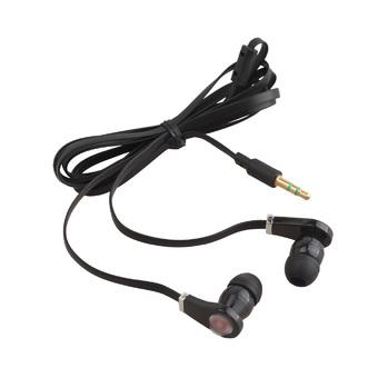 Earphone Stereo Earbuds Headset for Samsung iPhone iPod 3.5mm In-ear (Black) (Intl)  