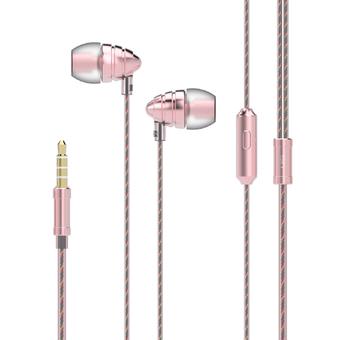 Earphones, Earbuds Uiisii Us90 Noise Isolating In-ear Headphones with Microphone (Pink) (Intl)  