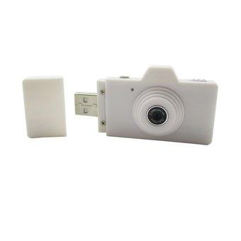 Eazzzy Mini USB Digital Camera - 2MP - Putih  