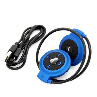 Elenxs Wireless Bluetooth Stereo Headset Headphone Earphone for Samsung Galaxy S6 S5 S4 blue (Intl)  