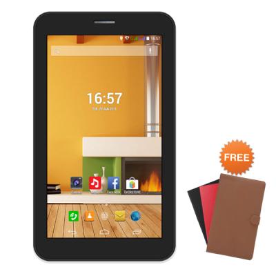 Evercoss AT1D Jump S Tablet - Hitam [4 GB] + Free Cover