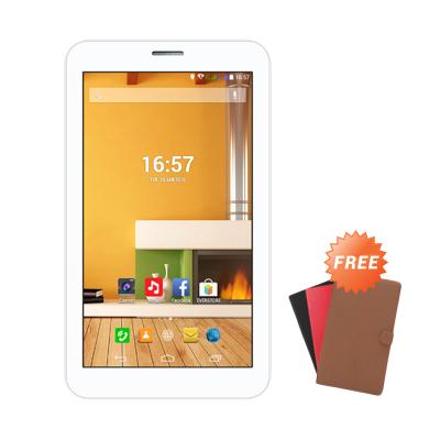 Evercoss AT1D Jump S Tablet - Putih [4 GB] + Free Cover