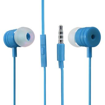 FSH 3.5mm In-Ear Earphone Headset with Mic (Blue) (Intl)  