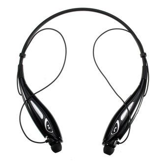 FSH Bluetooth Wireless Headset Stereo Headphone Earphone Sport (Black) (Intl)  