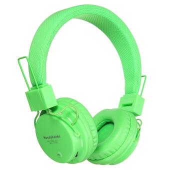 FSH Foldable Wireless Stereo Bluetooth Headset (Green) (Intl)  