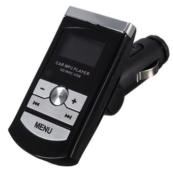 FSH NEW Wireless LCD MP3 Player FM Transmitter Modulator USB SD MMC Remote Car Kit (Intl)  