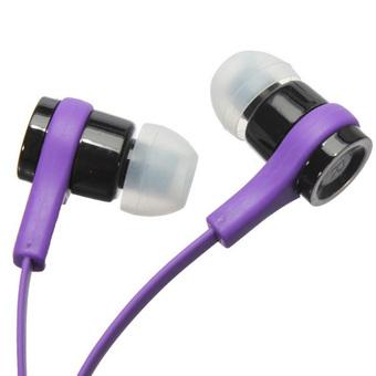 FSH Noise Isolation In-Ear Earbud Headphone (Purple) (Intl)  