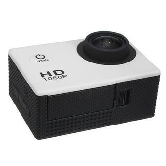 FSH SJ4000 Sport DVR 1080P FHD Video Action Waterproof Camera EU Plug (White) (Intl)  