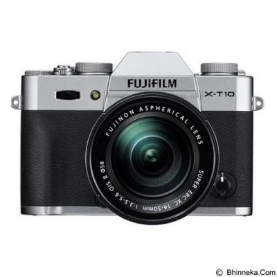 FUJIFILM Digital Camera X-T10 Kit 16-50mm - Silver