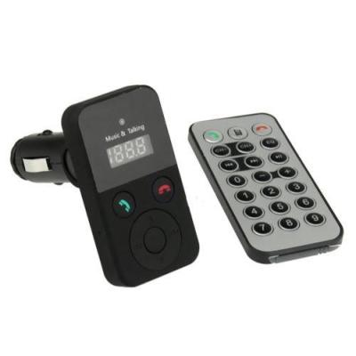 Fang Fang Bluetooth Wireless Car MP3 Player FM Radio Transmitter + USB SD Card Remote Kit