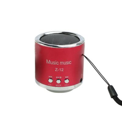 Fang Fang Mini Bluetooth Speaker FM Radio USB Micro SD TF Card MP3 Player Red
