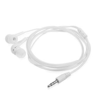 Fang Fang Stereo 3.5mm In Ear Earbud for iPhone6 6 Plus Samsung (White)  