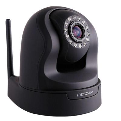 Foscam FI9826P Wireless HD IP Camera With 3x Optical Zoom - Hitam
