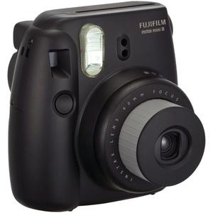 Fujifilm Instant camera Instax Mini 8_Black + 10 Sheets White film